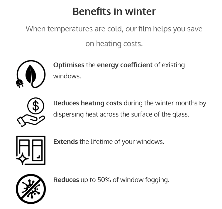 thermal benefits in winter